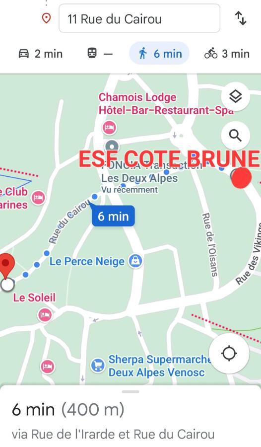 Centre 10Mn Pied Pistes Et Jandri 3S Vue Muzelle 8 Pers Wifi Lejlighed Les Deux Alpes Eksteriør billede